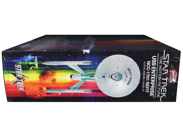 Skill 2 Model Kit U.S.S. Enterprise NCC-1701 Refit Spaceship "Star Trek: The Motion Picture" (1979) Movie 1/350 Scale Model by Polar Lights #3