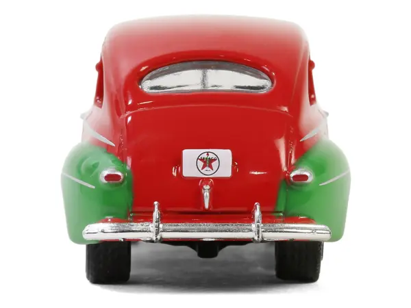 1948 Ford Fordor Super Deluxe "Texaco" Red with Green Fenders "Texaco Special Edition" Series 1 1/64 Diecast Model Car by Greenlight #5