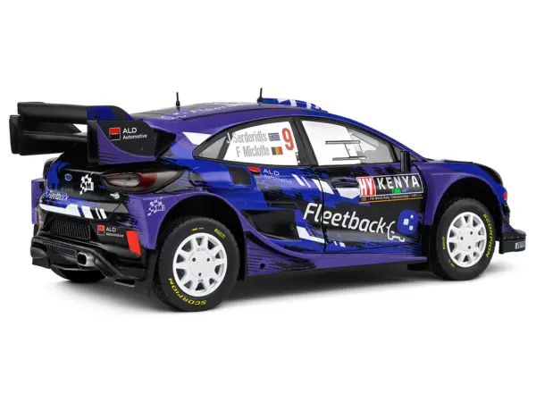 Ford Puma Rally1 Hybrid #9 Jourdan Serderidis - Frederic Miclotte "Safari Rally Kenya" (2022) "Competition" Series 1/18 Diecast Model Car by Solido #5