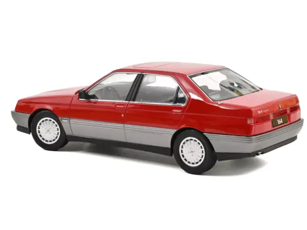 1991 Alfa Romeo 164 Red 1/18 Diecast Model Car by Norev #3