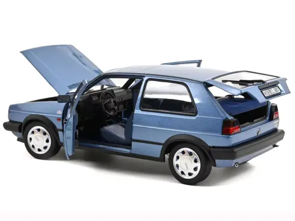 1988 Volkswagen Golf "10 Million" Star Blue Metallic 1/18 Diecast Model Car by Norev #2