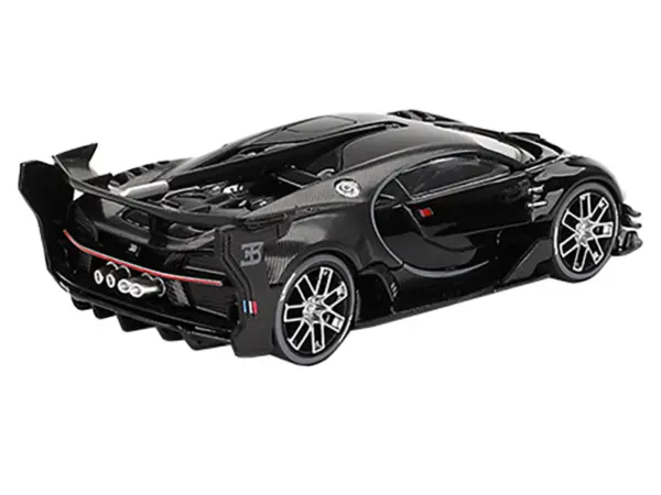 Bugatti Vision Gran Turismo Black and Carbon Limited Edition 1/64 Diecast Model Car by Mini GT #3