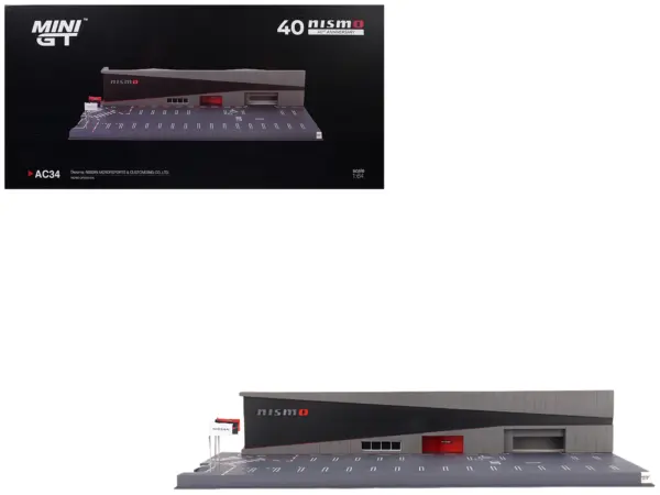 Nissan Motorsports & Customizing Co. Ltd. NISMO Operation Diorama 1/64 Model by Mini GT #1