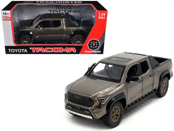 2024 Toyota Tacoma Trailhunter Edition Pickup Truck Bronze Metallic 1/24 Diecast Model Car #1