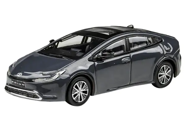 2023 Toyota Prius Guardian Gray 1/64 Diecast Model Car by Paragon Models #2