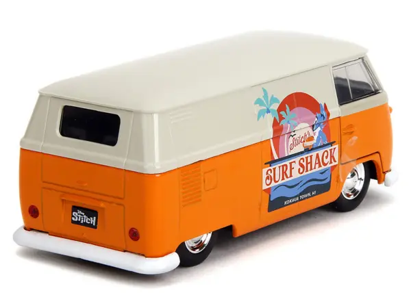 1961 Volkswagen Bus "Stitch's Surf Shack" Orange and Gray "Disney's Stitch" "Hollywood Rides" Series 1/32 Diecast Model Car by Jada #4