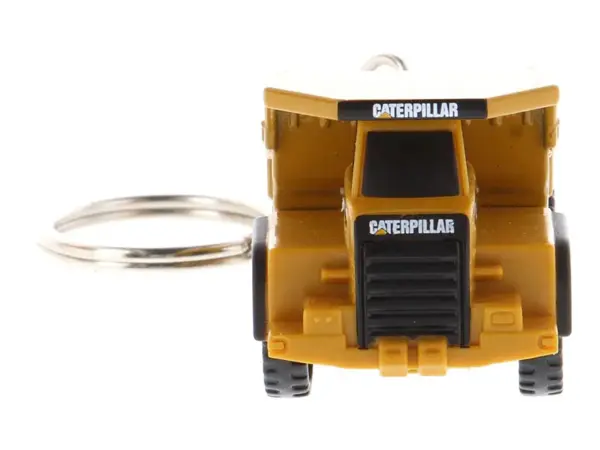 CAT Caterpillar 770 Off-Highway Truck Keychain Yellow Diecast Model by Diecast Masters #4