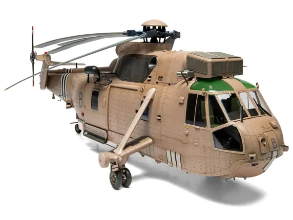 Level 4 Model Kit Westland Sea King HC.4 Helicopter with 4 Scheme Options 1/48 Plastic Model Kit by Airfix #3