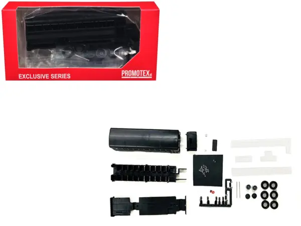 Model Kit School Bus 1/87 (HO) Plastic Model by Promotex #1