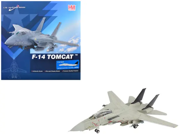 Grumman F-14A Tomcat Fighter Aircraft "Bandit Rogue Nation" United States Navy "Air Power Series" 1/72 Diecast Model by Hobby Master #1