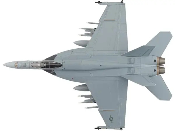Boeing F/A-18E Super Hornet Fighter Aircraft "Dagger" United States Navy "Air Power Series" 1/72 Diecast Model by Hobby Master #3