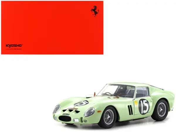 Ferrari 250 GTO #15 Innes Ireland Winner "Goodwood Tourist Trophy" (1962) 1/18 Diecast Model Car by Kyosho #1
