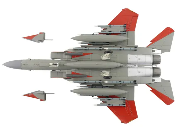 Boeing F-15SA (Saudi Advanced) Eagle Fighter Aircraft "12-1002 USAF Test Markings" (2018) Saudi Royal Air Force "Air Power Series" 1/72 Diecast Model by Hobby Master #5