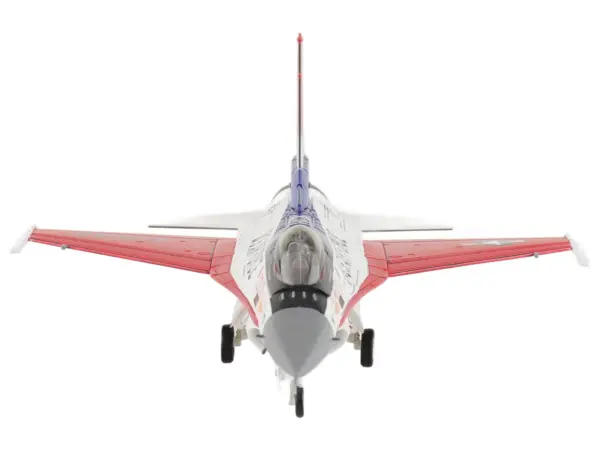 Lockheed F-16CM Fighting Falcon Fighter Aircraft "91-0395 Viper Demo Shaw Air Force Base" (2024) United States Air Force "Air Power Series" 1/72 Diecast Model by Hobby Master #3