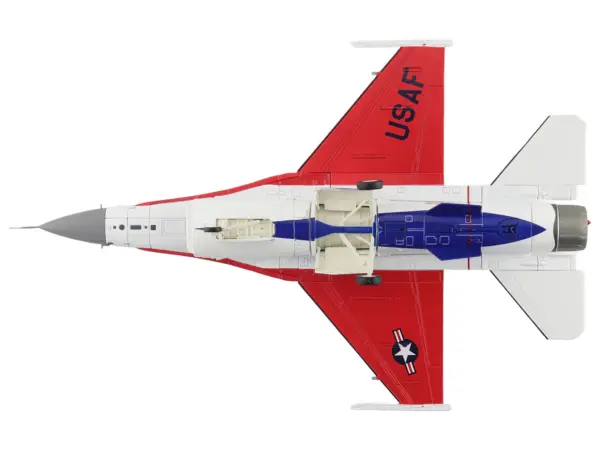 Lockheed F-16CM Fighting Falcon Fighter Aircraft "91-0395 Viper Demo Shaw Air Force Base" (2024) United States Air Force "Air Power Series" 1/72 Diecast Model by Hobby Master #5