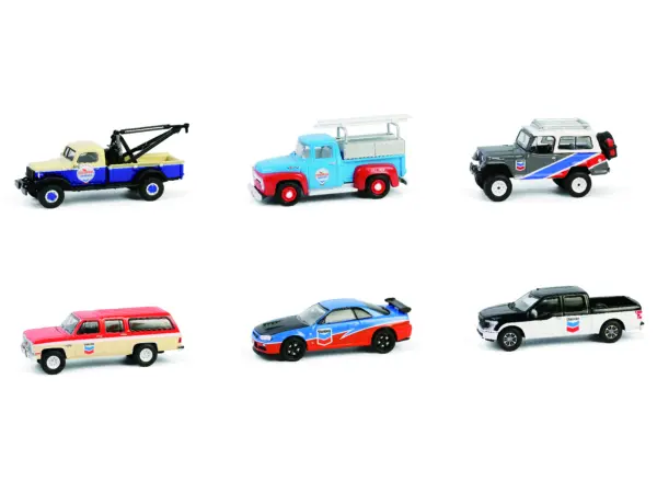 "Chevron Special Edition" Series 1 Set of 6 pieces 1/64 Diecast Model Cars by Greenlight #2