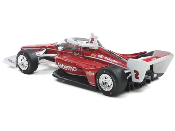 Dallara IndyCar #2 Josef Newgarden "Astemo" Team Penske (Road Course Configuration) "NTT IndyCar Series" (2025) 1/64 Diecast Model Car by IXO Models #3