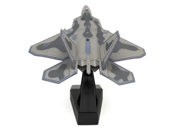 Lockheed Martin F-22A Raptor Aircraft "Spirit of America 412th Test Wing Edwards Air Force Base" (1997) United States Air Force 1/100 Diecast Model Airplane #5
