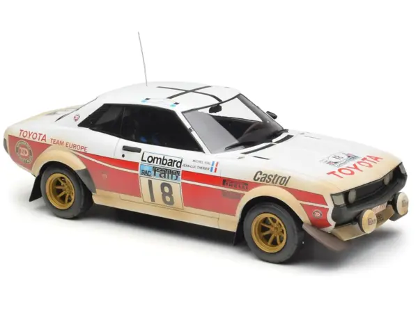Toyota Celica 2000 GT (RA21) #18 Jean-Luc Therier - Michel Vial (Dirty Version) "RAC Rally" (1977) 1/18 Diecast Model Car by IXO Models #3