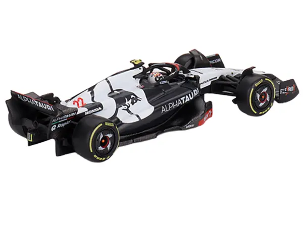 AlphaTauri AT04 #22 Yuki Tsunoda Formula One F1 "Australian GP" (2023) Limited Edition 1/64 Diecast Model Car by Mini GT #3