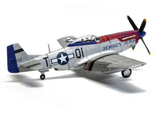 North American P-51D Mustang Aircraft "Jersey Jerk 361st Fighter Squadron Martlesham Heath" United States Army Air Forces "The Aviation Archive" Series 1/72 Diecast Model by Corgi #3