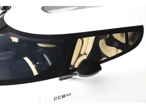 2024 Koenigsegg CC850 Crystal White 1/18 Model Car by GT Spirit #2