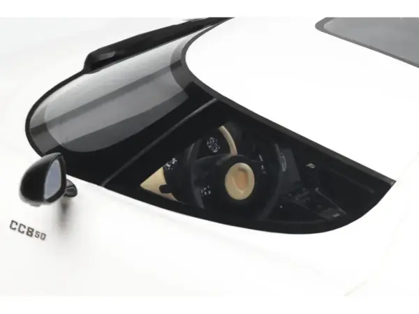 2024 Koenigsegg CC850 Crystal White 1/18 Model Car by GT Spirit #3