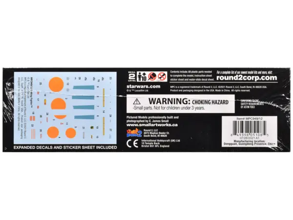 Skill 2 Snap Model Kit Eagle 2 Laboratory Pod "Space: 1999" (1975-1977) TV Series 1/144 Scale Model by MPC #3