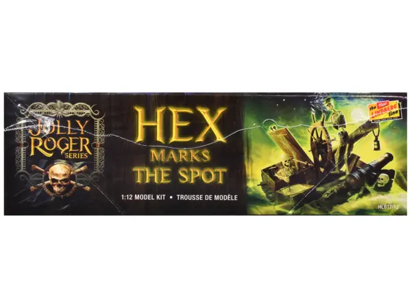 Skill 2 Model Kit Jolly Roger Series "Hex Marks the Spot" Diorama Set 1/12 Scale Model by Lindberg #2