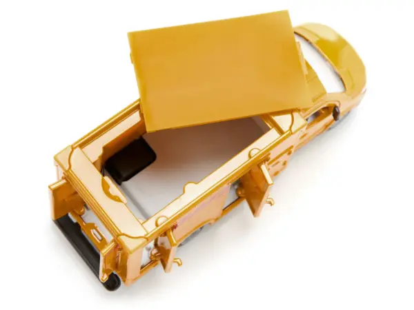 Mercedes-Benz Sprinter Van Yellow "DHL" 1/50 Diecast Model Car by Siku #4