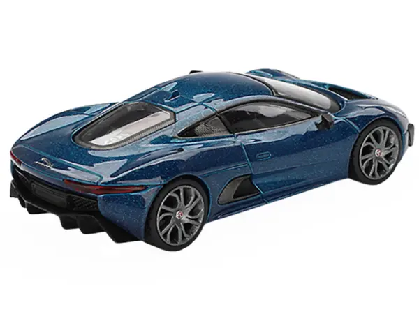 Jaguar C-X75 Blue Metallic Limited Edition 1/64 Diecast Model Car by Mini GT #3