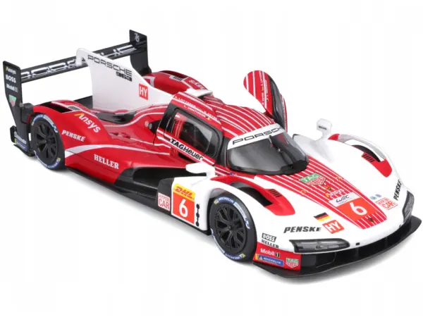 Porsche 963 #6 Kevin Estre - Andre Lotterer - Laurens Vanthoor "Porsche Penske Motorsport" Winner "FIA World Endurance Championship" (2024) 1/24 Diecast Model Car by Bburago #2