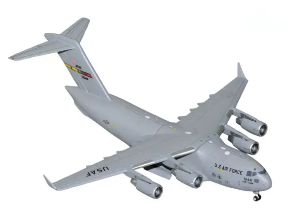 McDonnell Douglas C-17 Globemaster III Transport Aircraft "452nd AMW March ARB" United States Air Force "Gemini Macs" Series 1/400 Diecast Model Airplane by GeminiJets #2
