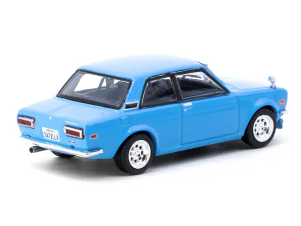 Datsun 510 Light Blue "Road64" Series 1/64 Diecast Model Car by Tarmac Works #2