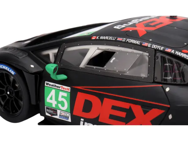 Lamborghini Huracan GT3 EVO2 #45 Graham Doyle - Danny Formal - Ashton Harrison - Kyle Marcelli "Wayne Taylor Racing with Andretti" "24 Hours of Daytona" (2024) 1/18 Model Car by Top Speed #2