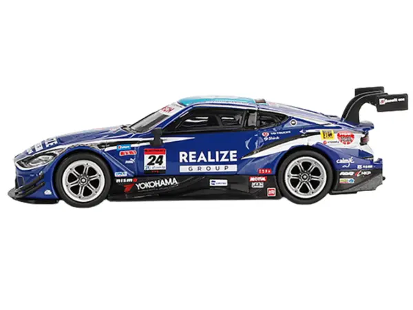Nissan Z GT500 #24 Daiki Sasaki - Kohei Hirate "Kondo Racing - Realize Group" "Super GT Series" (2023) Limited Edition 1/64 Diecast Model Car by Mini GT #3