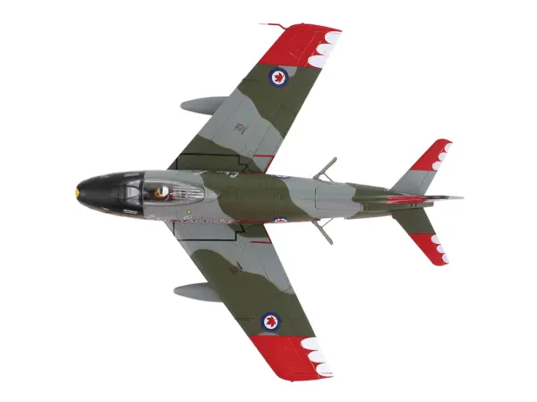 Canadair Sabre Mk.6 Fighter Aircraft "Sky Lancers" (1956) Royal Canadian Air Force "Air Power Series" 1/72 Diecast Model by Hobby Master #4