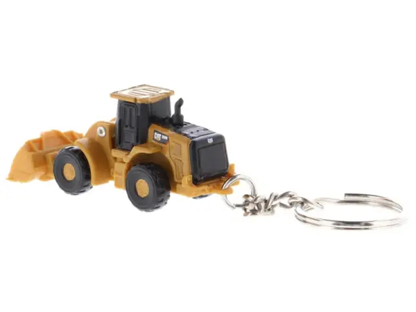 CAT Caterpillar 950M Wheel Loader Keychain Yellow Diecast Model by Diecast Masters #3