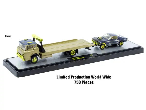Auto Haulers Set of 3 Trucks Release 87 Limited Edition to 9600 pieces Worldwide 1/64 Diecast Models by M2 Machines #3