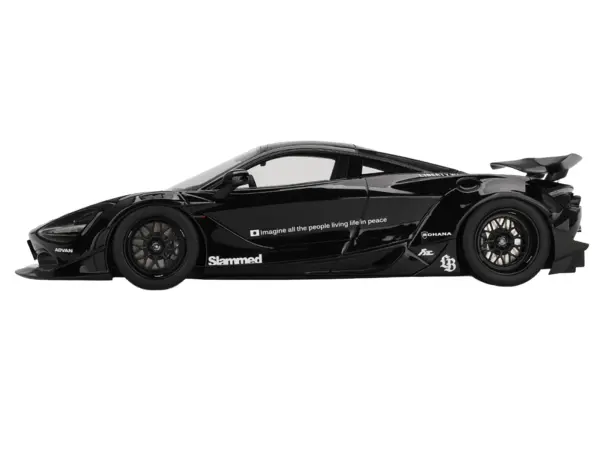 McLaren 720S "LB-Works" Black "Tokyo Auto Salon 2024" 1/18 Model Car by Top Speed #3