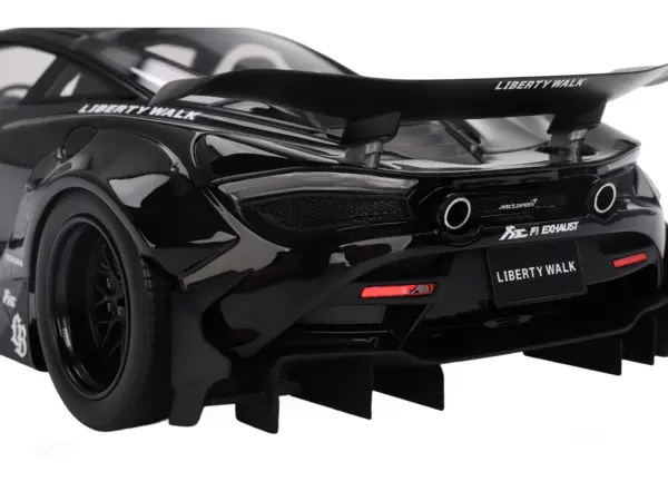 McLaren 720S "LB-Works" Black "Tokyo Auto Salon 2024" 1/18 Model Car by Top Speed #4