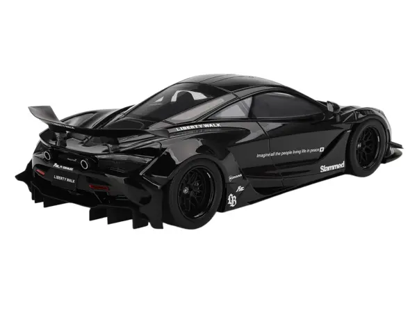 McLaren 720S "LB-Works" Black "Tokyo Auto Salon 2024" 1/18 Model Car by Top Speed #5