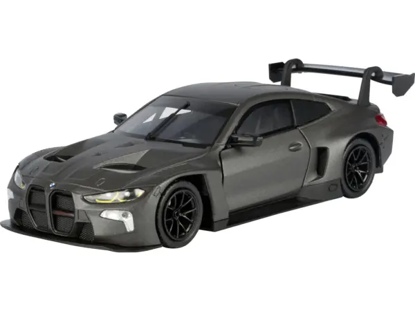 BMW M4 GT3 Matt Black "Timeless Legends" Series 1/24 Diecast Model Car by Motormax #2