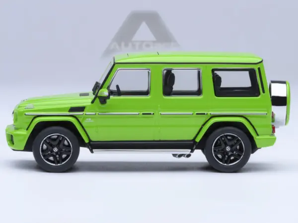 2017 Mercedes-Benz AMG G 63 Alien Green 1/64 Model Car by Autoart #2