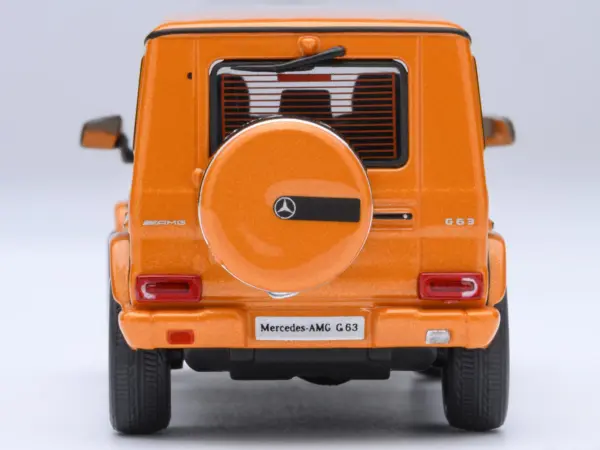 2017 Mercedes-Benz AMG G 63 Sunset Beam Orange 1/64 Model Car by Autoart #5