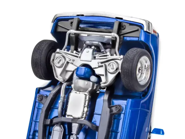 Level 4 Model Kit 1991 Chevrolet S-10 Lowrider Pickup Truck with 1/64 Diecast Version Included "Big + Little Series" 1/25 Scale Model by Revell #4