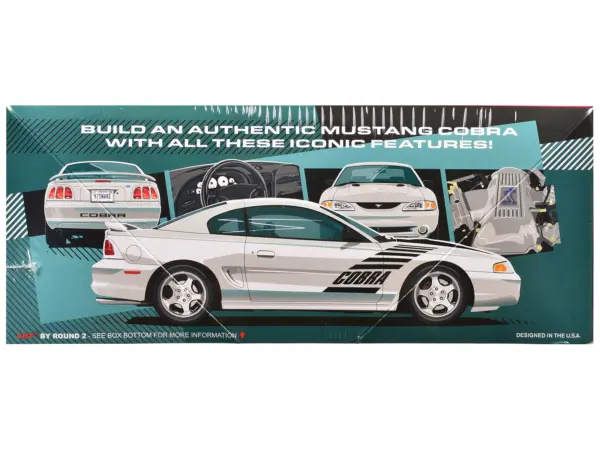 Skill 2 Model Kit 1997 Ford Mustang Cobra 1/25 Scale Model by AMT #2