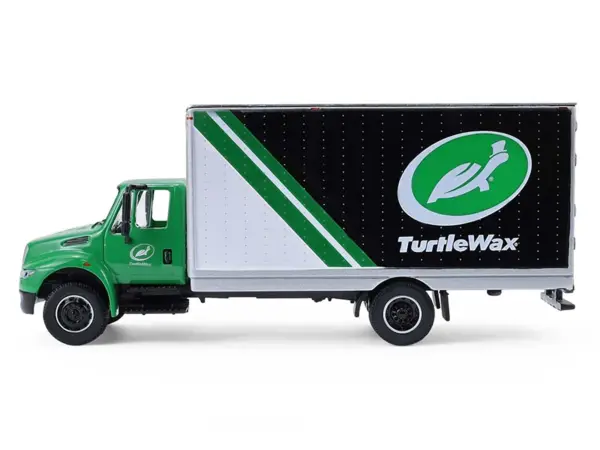 2013 International Durastar Box Van "Turtle Wax" Green "H.D. Trucks" Series 26 1/64 Diecast Model Car by Greenlight #2