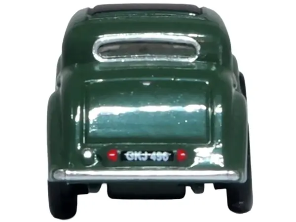 Jaguar SS RHD (Right Hand Drive) Suede Green with Black Top 1/148 (N) Scale Diecast Model Car by Oxford Diecast #5