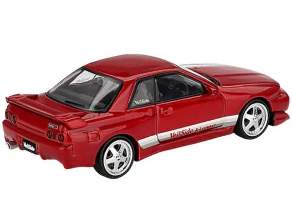 Nissan Skyline GT-R (R32) RHD (Right Hand Drive) "Veilside Combat C-I" Gem Red Metallic Limited Edition 1/64 Diecast Model Car by Mini GT #3